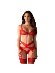 Cupide Desir ensemble 3 pièces - Rouge