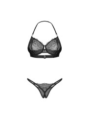 Iliosa ensemble 2 pièces ouvert - Noir