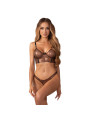 Soranna top et string ouvert