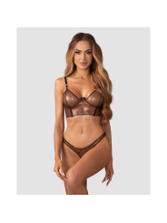 Soranna top et string ouvert