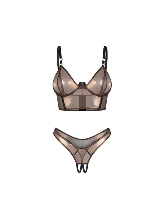 Soranna top et string ouvert