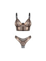Soranna top et string ouvert