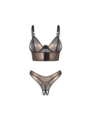Soranna top et string ouvert