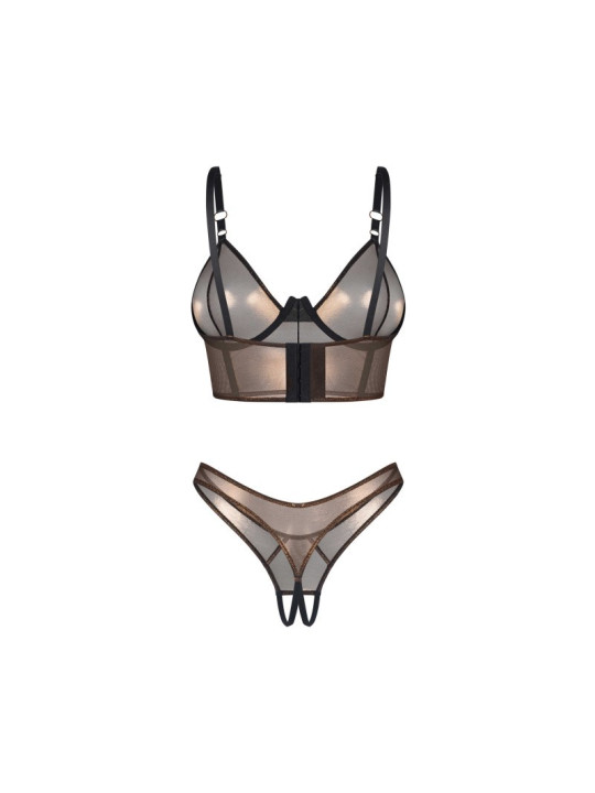 Soranna top et string ouvert