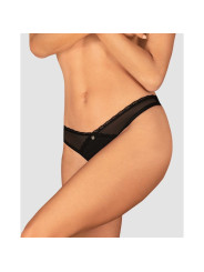 Latinesa string ouvert - Noir