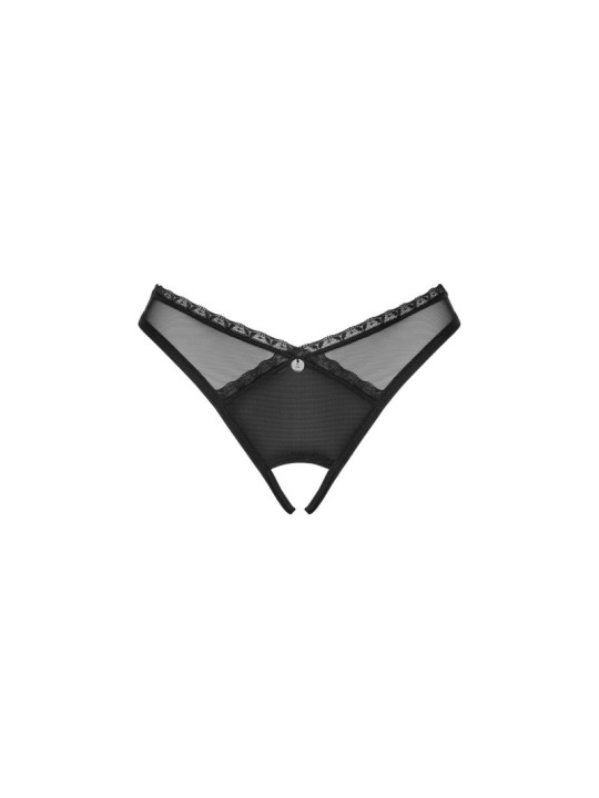 Latinesa string ouvert - Noir