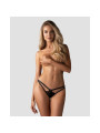 Blomentis string - Noir