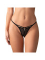 Iliosa string - Noir