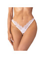 Arrowel string ouvert - Blanc