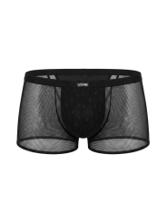 Boxer noir semi opaque - LM2502-67BLK