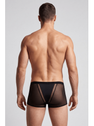 Boxer noir semi opaque - LM2502-67BLK