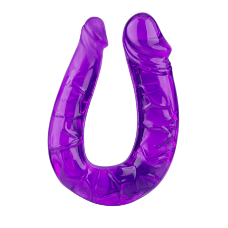 Double Dong Flexible Violet Pocket Pleasure  1 dosette de lubrifiant