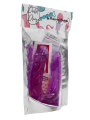 Double Dong Flexible Violet Pocket Pleasure  1 dosette de lubrifiant