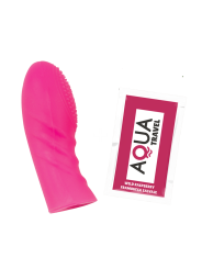 Doigt Chinois Picots Rose Silicone  1 dosette lubrifiant — Pocket Pleasure