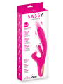 Vibromasseur Rabbit 3-en-1 Sassy Yoba – Va-et-vient, Tapotements  Rotation Clitoridienne
