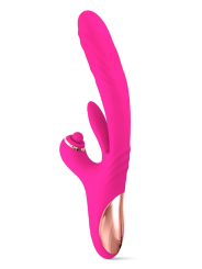 Vibromasseur Rabbit 3-en-1 Sassy Yoba – Va-et-vient, Tapotements  Rotation Clitoridienne