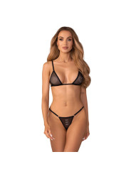 Wet Me ensemble 2 pièces - Noir