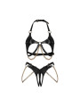 Anyya ensemble ouvert 2 pièces - Noir