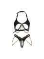 Anyya ensemble ouvert 2 pièces - Noir