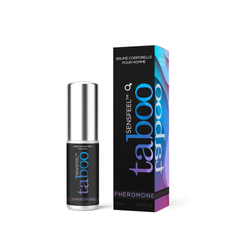 TABOO PHEROMONE HOMME Brume Corporelle aux Phéromones pour Homme 15 ml - RUF