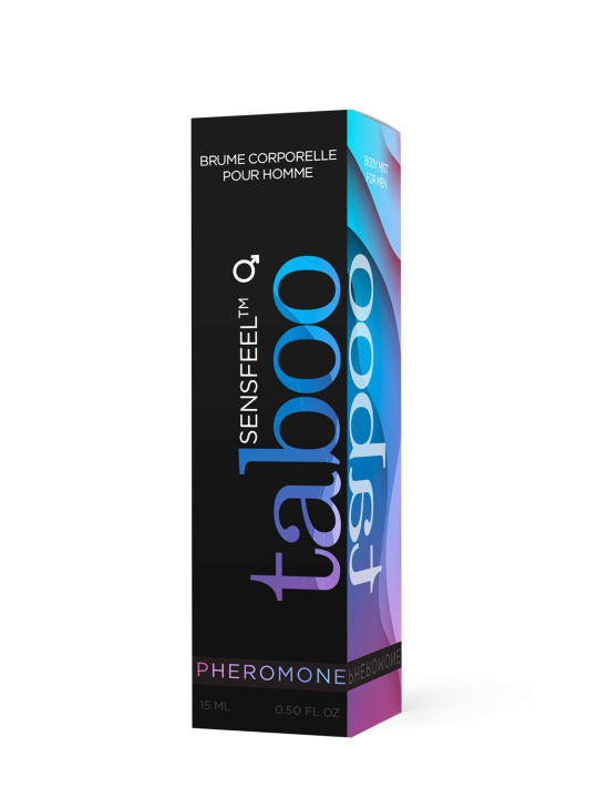 TABOO PHEROMONE HOMME Brume Corporelle aux Phéromones pour Homme 15 ml - RUF