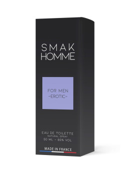 SMAK HOMME Eau de Toilette de Séduction pour Homme 50 ml - RUF