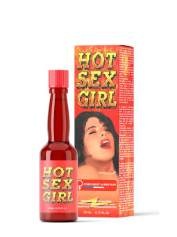 HOT SEX GIRL Complément Alimentaire pour le Bien-être Intime Féminin 20 ml - RUF