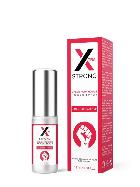 XTRA STRONG Spray Érection Intense Homme 15 ml - RUF