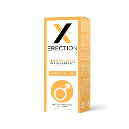 XTRA ERECTION Crème Intime Stimulante Chauffante 40 ml - RUF