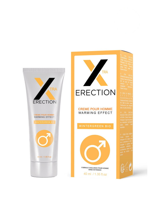 XTRA ERECTION Crème Intime Stimulante Chauffante 40 ml - RUF