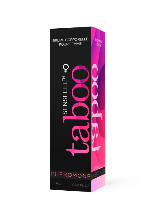 TABOO PHEROMONE FEMME Brume Corporelle aux Phéromones pour Femme 15 ml - RUF