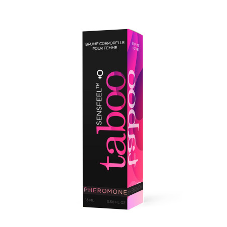 TABOO PHEROMONE FEMME Brume Corporelle aux Phéromones pour Femme 15 ml - RUF