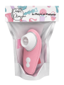 Vibromasseur rose à langue vibrante pour cunnilingus - BOZ-005PNK