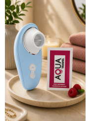 Vibromasseur bleu à langue vibrante pour cunnilingus - BOZ-005BLU
