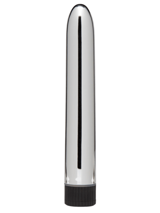 Vibromasseur Classique argenté Dur Multi Vitesse - ZOD-004