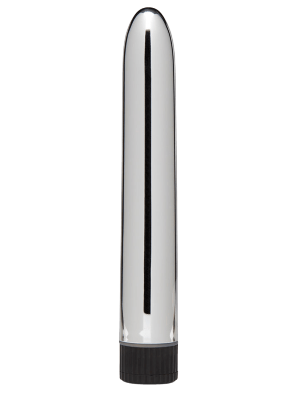 Vibromasseur Classique argenté Dur Multi Vitesse - ZOD-004