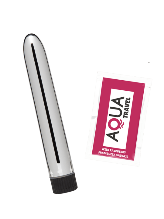 Vibromasseur Classique argenté Dur Multi Vitesse - ZOD-004