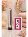 Vibromasseur Classique argenté Dur Multi Vitesse - ZOD-004