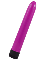 Vibromasseur dur rose violet 17.5 cm - ZOD-010