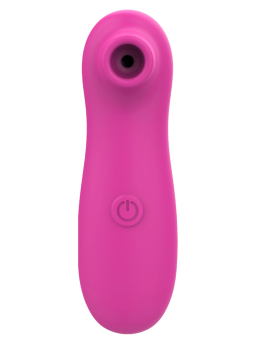 Stimulateur de clitoris par vibrations sur membrane rechargeable USB rose 10 Vitesses De Voyage - ZK003CPNK