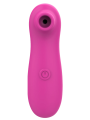 Stimulateur de clitoris par vibrations sur membrane rechargeable USB rose 10 Vitesses De Voyage - ZK003CPNK