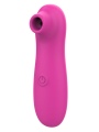 Stimulateur de clitoris par vibrations sur membrane rechargeable USB rose 10 Vitesses De Voyage - ZK003CPNK