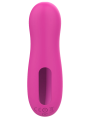 Stimulateur de clitoris par vibrations sur membrane rechargeable USB rose 10 Vitesses De Voyage - ZK003CPNK