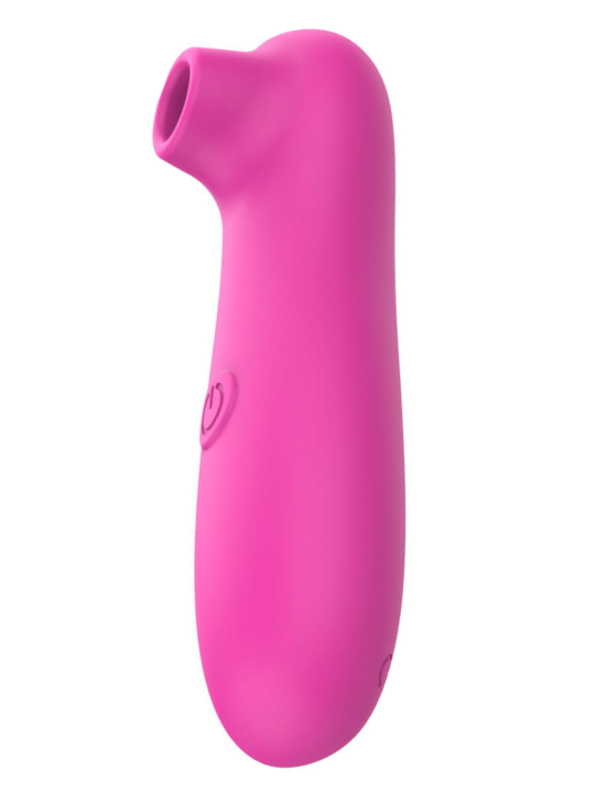 Stimulateur de clitoris par vibrations sur membrane rechargeable USB rose 10 Vitesses De Voyage - ZK003CPNK
