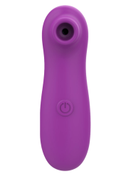 Vibromasseur par vibrations sur membrane rechargeable USB violet 10 vitesses de voyage - ZK003CPUR