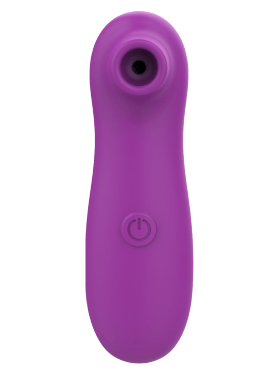 Vibromasseur par vibrations sur membrane rechargeable USB violet 10 vitesses de voyage - ZK003CPUR