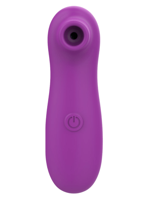 Vibromasseur par vibrations sur membrane rechargeable USB violet 10 vitesses de voyage - ZK003CPUR