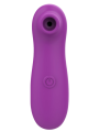 Vibromasseur par vibrations sur membrane rechargeable USB violet 10 vitesses de voyage - ZK003CPUR