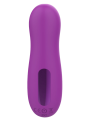 Vibromasseur par vibrations sur membrane rechargeable USB violet 10 vitesses de voyage - ZK003CPUR