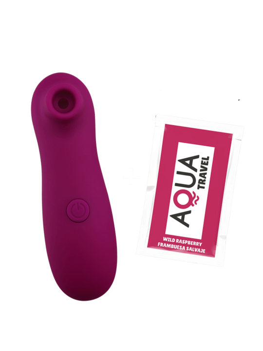 Stimulateur de clitoris par vibrations sur membranes violet 10 vitesses de voyage - BOZ-035PUR